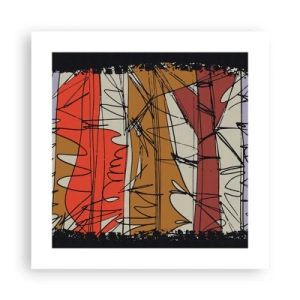 Póster - Composición espontánea - 40x40 cm