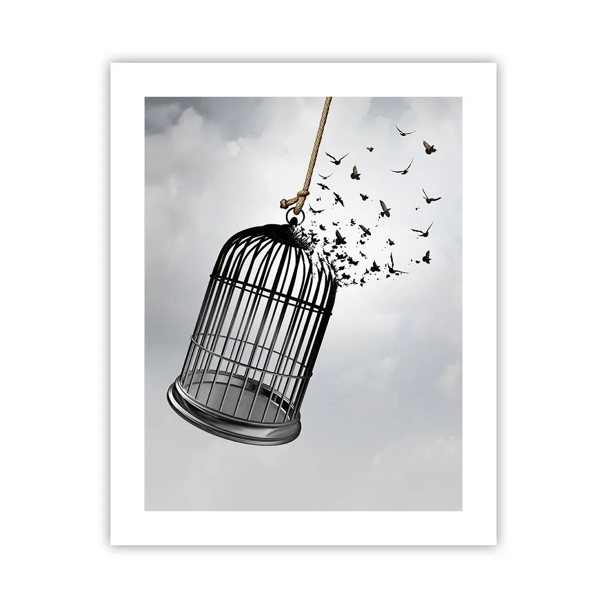 Póster - Fe... Esperanza... ¡Libertad! - 40x50 cm
