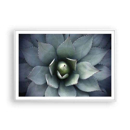 Póster en marco blanco - Perfección natural - 100x70 cm