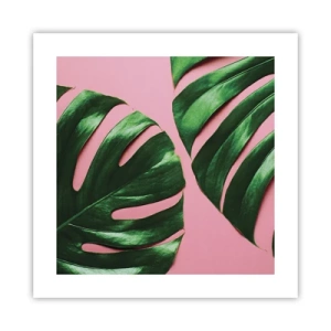 Póster - Cita con el verde - 40x40 cm