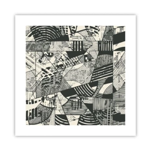 Póster - La dinámica del presente - 40x40 cm