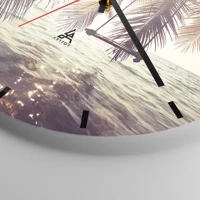 Esfera sin numeración, con rayas