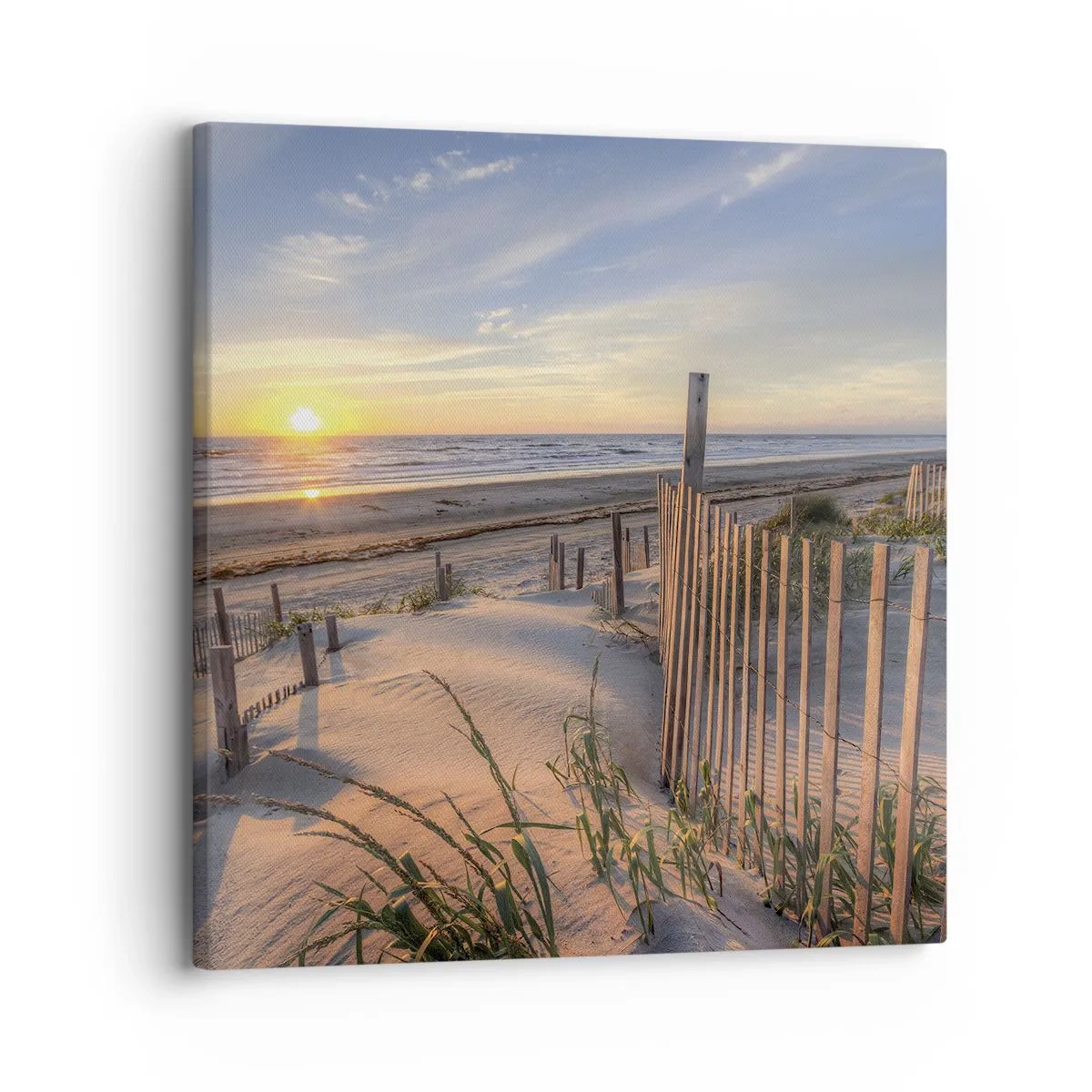 Cuadro sobre lienzo - Impresión de Imagen - El resplandor y la sombra del viento - 30x30 cm