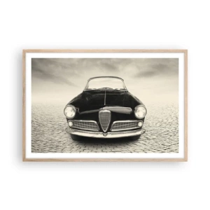 Póster en marco roble claro - ¿Y cómo no quererme? - 91x61 cm