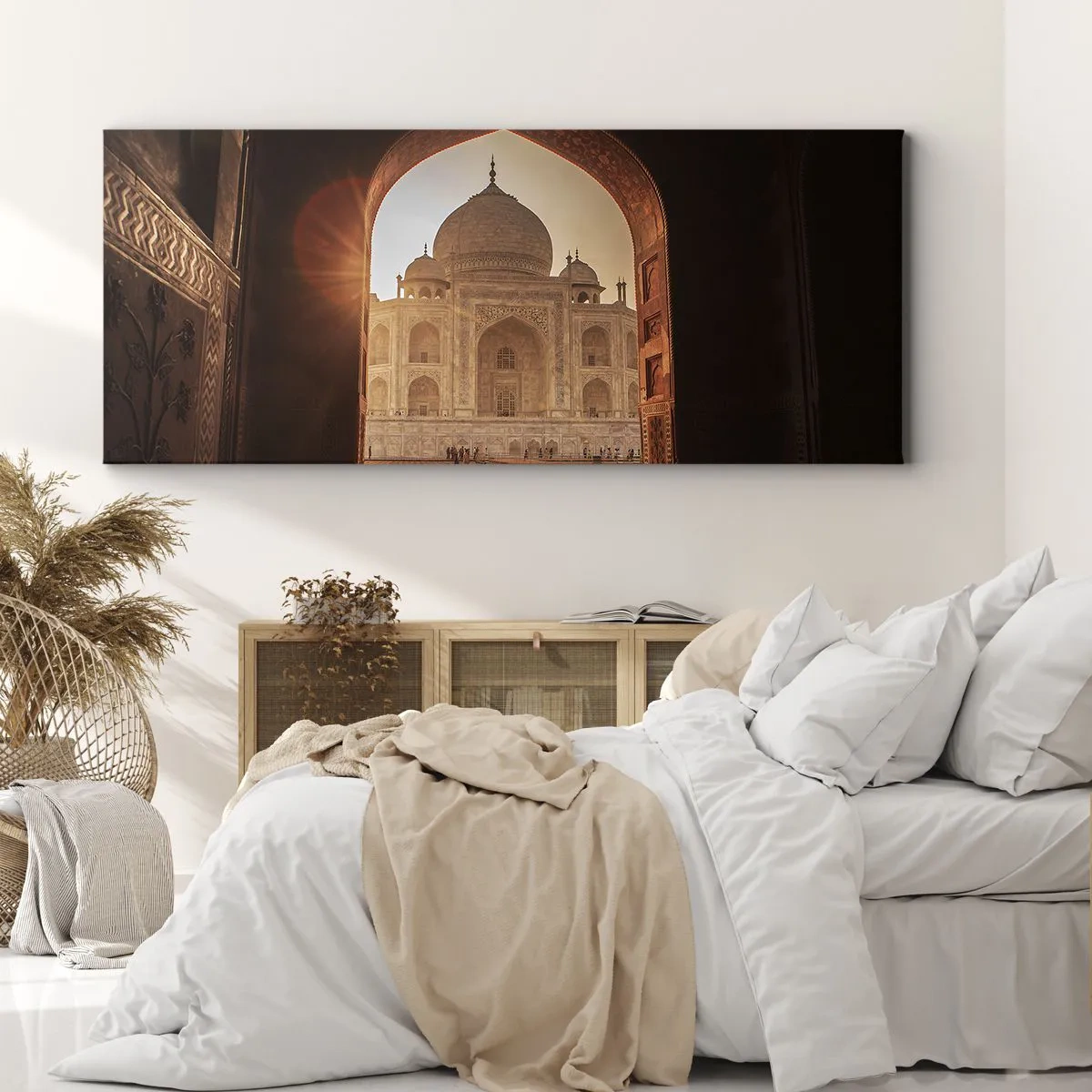 Cuadro sobre lienzo - Impresión de Imagen - Un monumento al amor sobrenatural - 100x40 cm