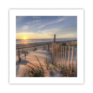 Póster - El resplandor y la sombra del viento - 40x40 cm