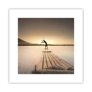 Póster - Antes del descanso - 30x30 cm