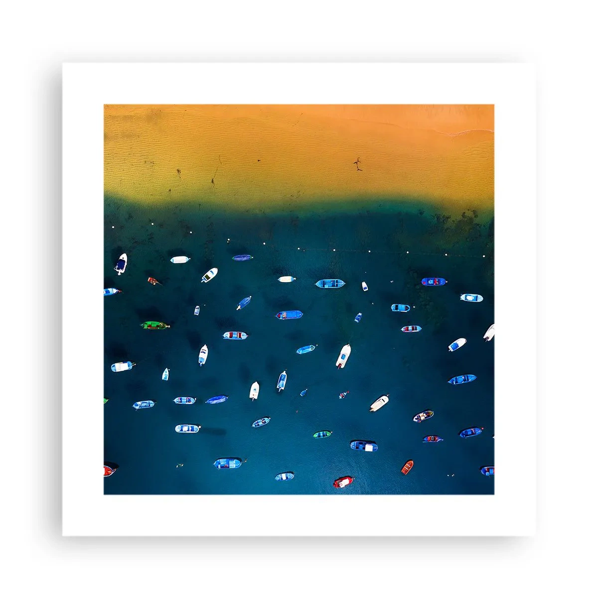 Póster - Un juego de vacaciones - 40x40 cm
