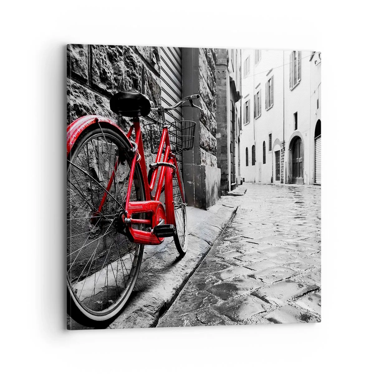 Cuadro sobre lienzo - Impresión de Imagen - La verdadera belleza no envejece - 70x70 cm