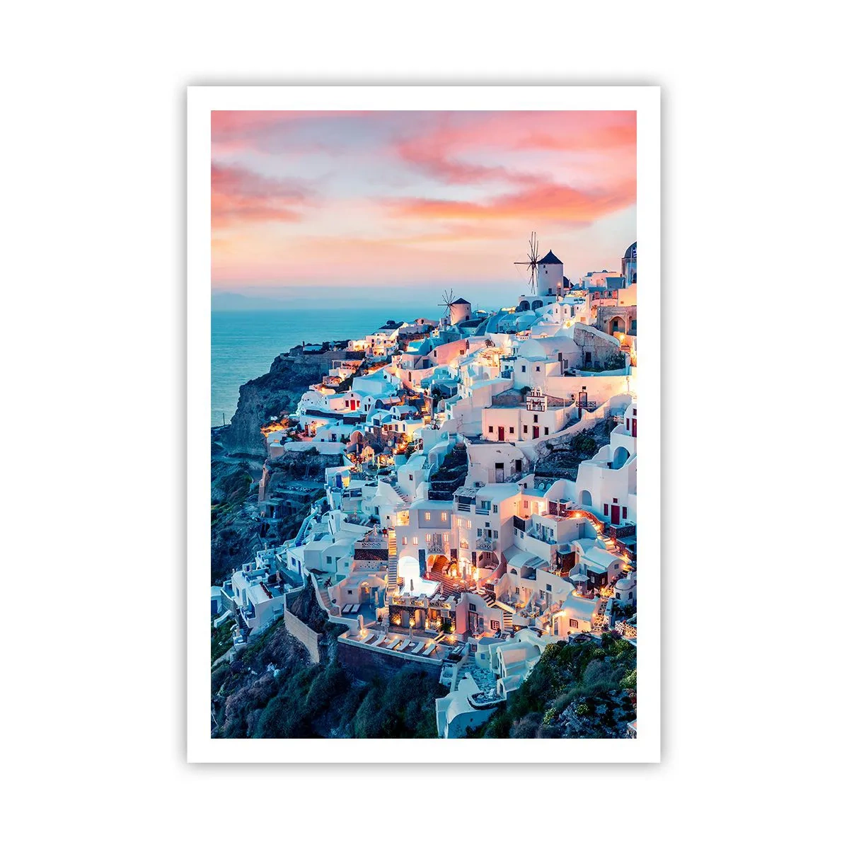 Póster - Vacaciones en Grecia - 70x100 cm