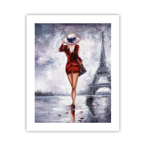 Póster - Símbolos parisinos - 40x50 cm