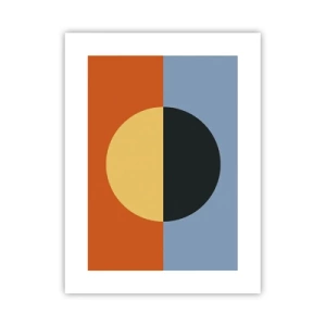 Póster - Una composición de calidez y frescura - 30x40 cm