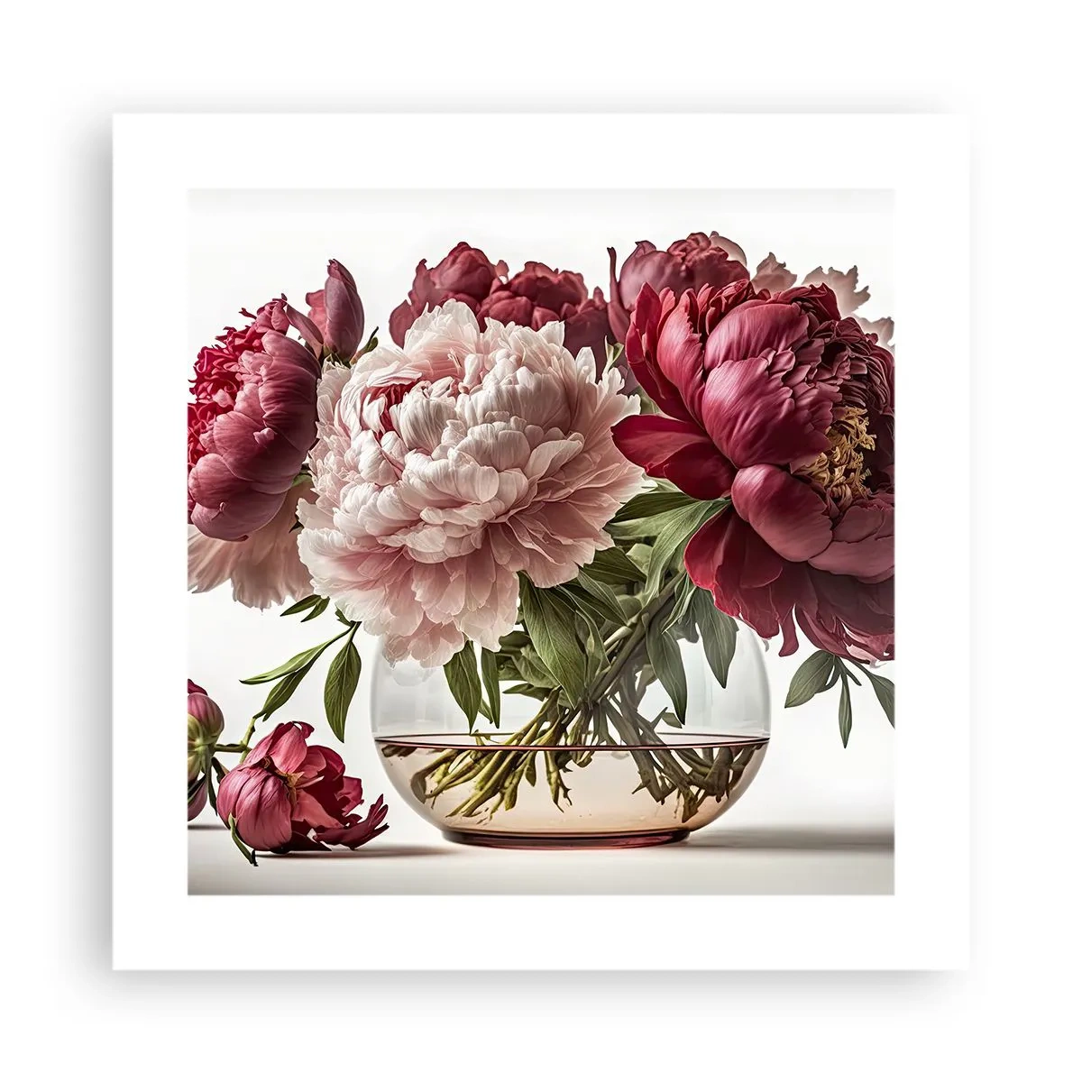 Póster - En plena floración de la belleza - 40x40 cm