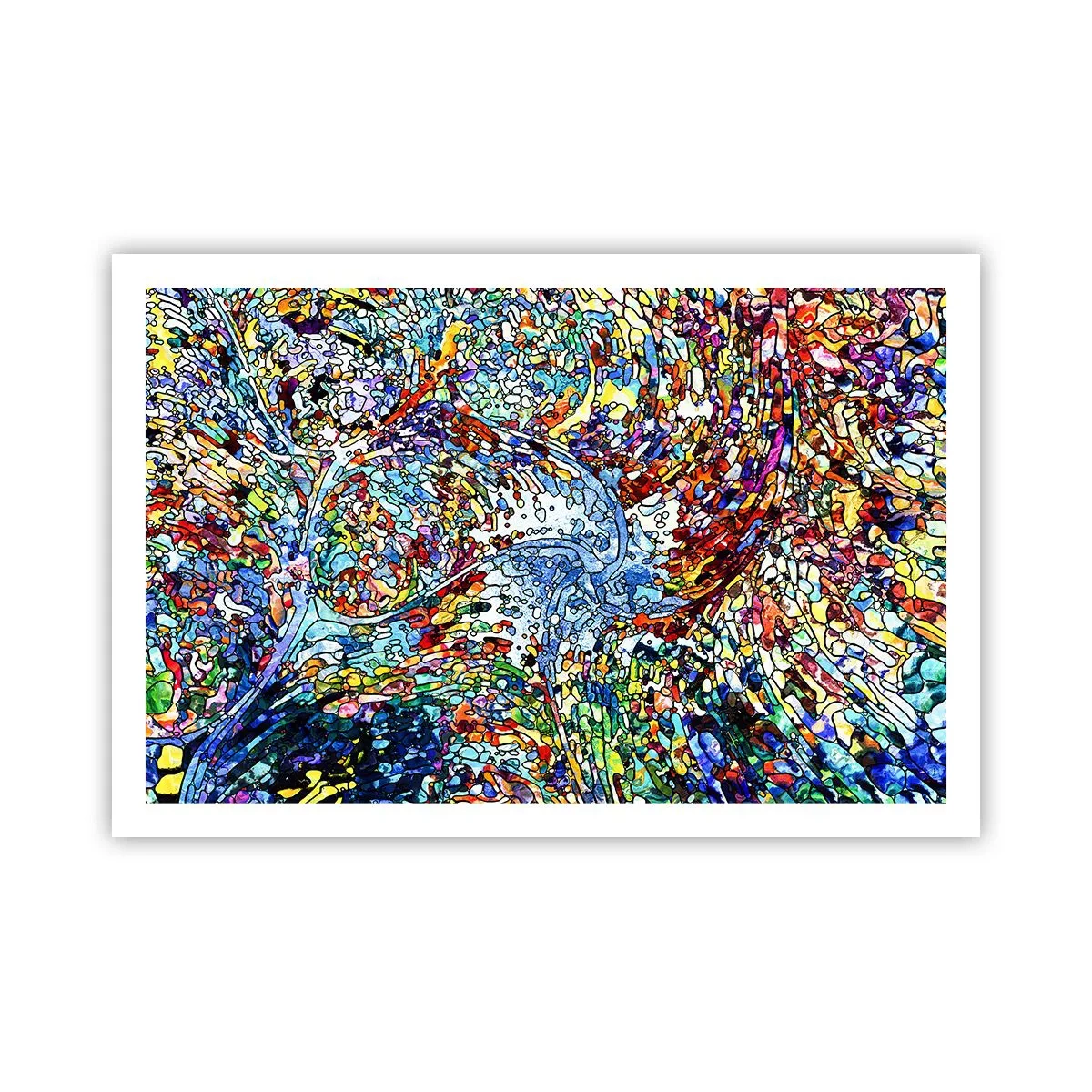 Póster - Vidriera - 91x61 cm