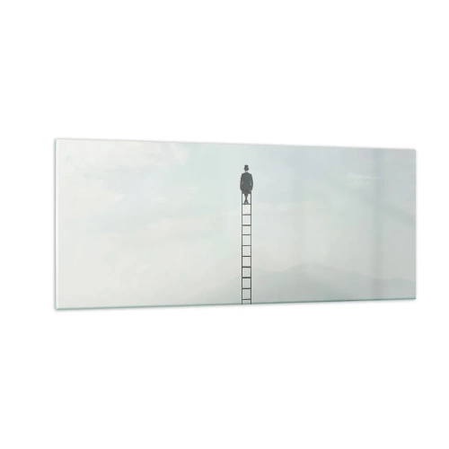 Cuadro sobre vidrio - Impresiones sobre Vidrio - Hacia lo más alto - 100x40 cm
