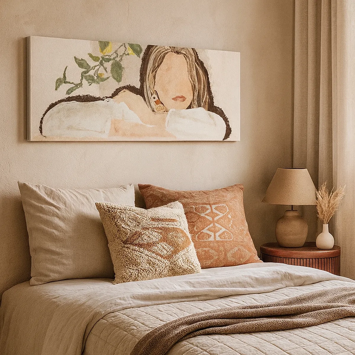 Cuadro sobre lienzo - Impresión de Imagen - La belleza del sur - 30x30 cm