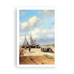 Póster - Después de una pesca exitosa - 61x91 cm