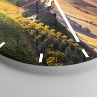 Esfera sin numeración, con rayas