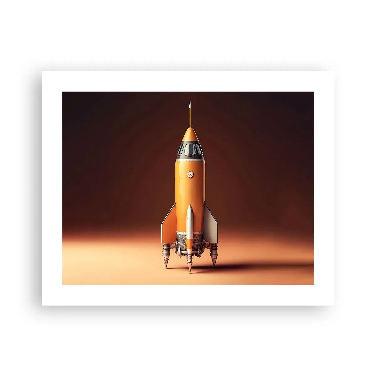 Póster - Comienza con un sueño - 50x40 cm