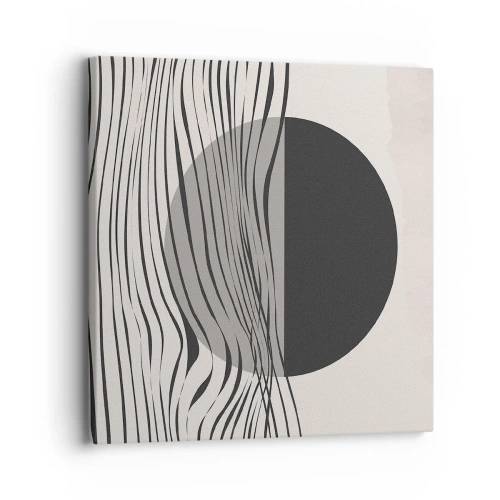 Cuadro sobre lienzo - Impresión de Imagen - Media composición - 30x30 cm