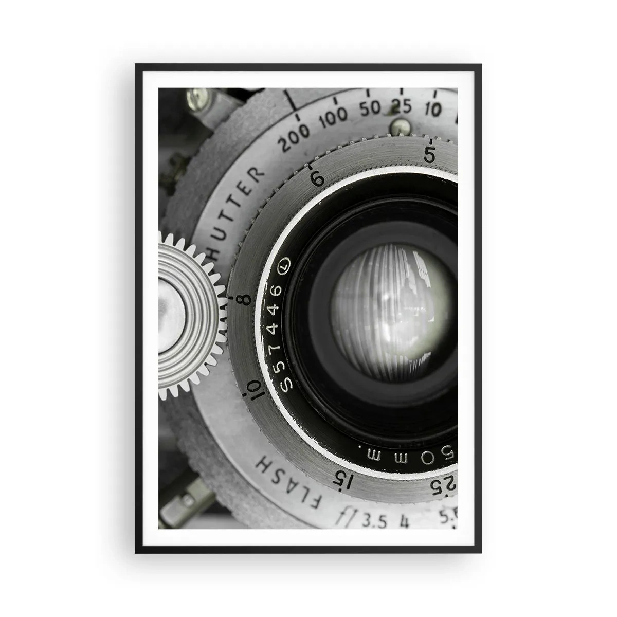 Póster en marco negro - Una historia de Hollywood - 70x100 cm