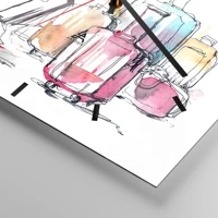 Esfera sin numeración, con rayas