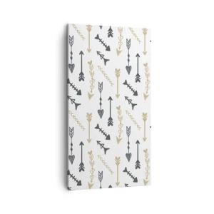 Cuadro sobre lienzo - Impresión de Imagen - El sueño de un arquero - 45x80 cm