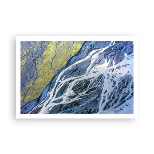 Póster - Las pinturas rupestres de la naturaleza - 91x61 cm