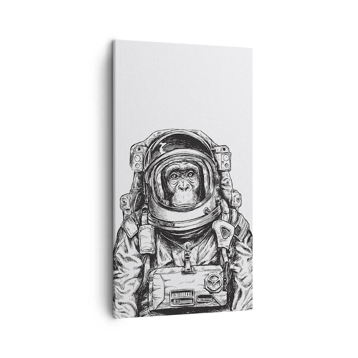 Cuadro sobre lienzo - Impresión de Imagen - Evolución alternativa - 45x80 cm