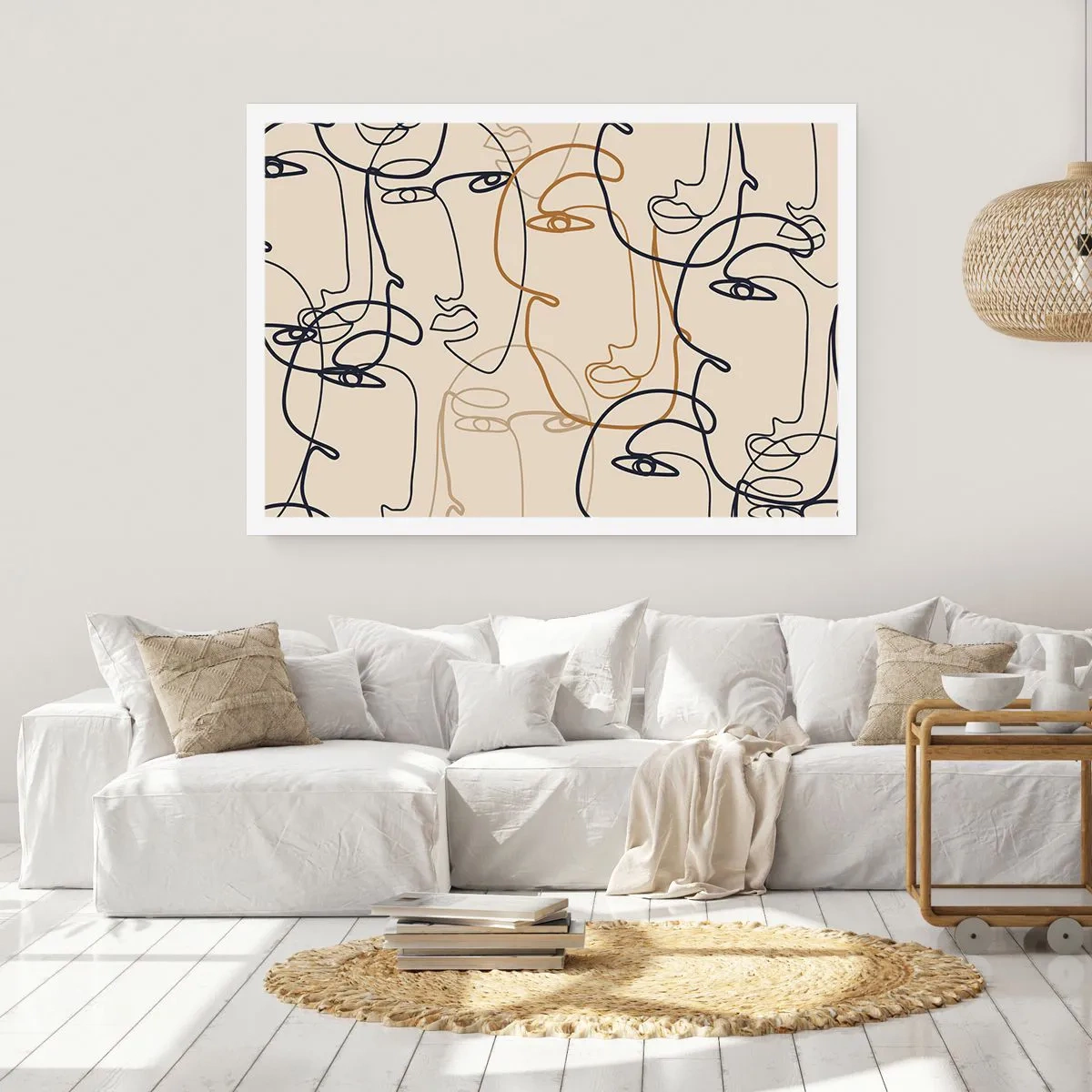 Póster - Retrato multiplicado - 40x30 cm