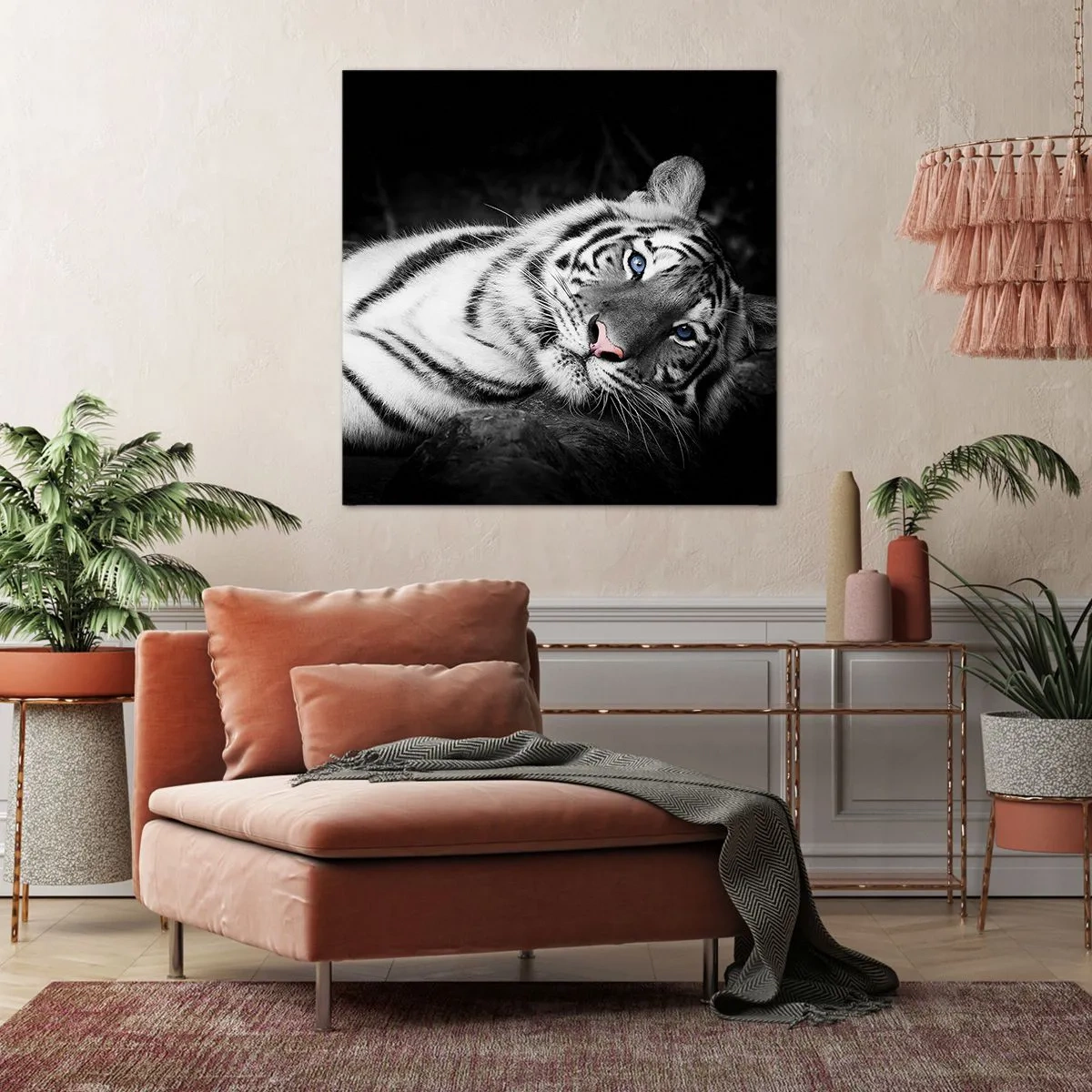 Cuadro sobre lienzo - Impresión de Imagen - Salvaje y tranquilo - 70x70 cm