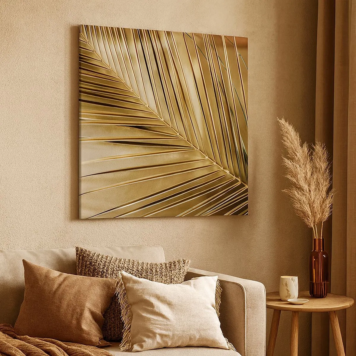 Cuadro sobre lienzo - Impresión de Imagen - Una columnata natural - 30x30 cm