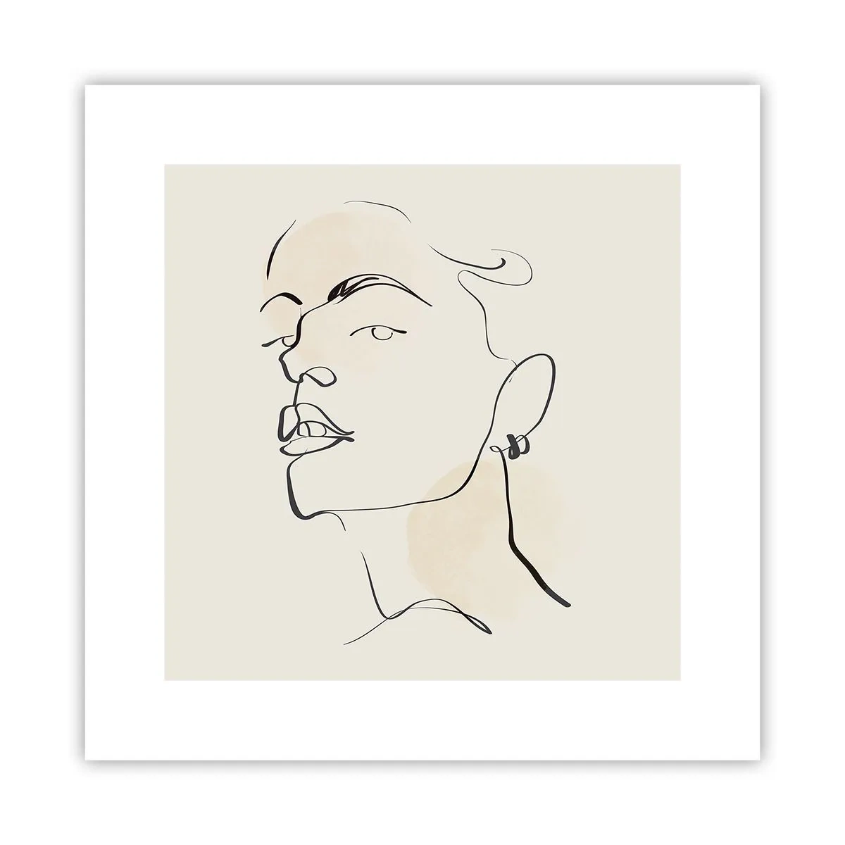 Póster - Una mirada orgullosa - 30x30 cm