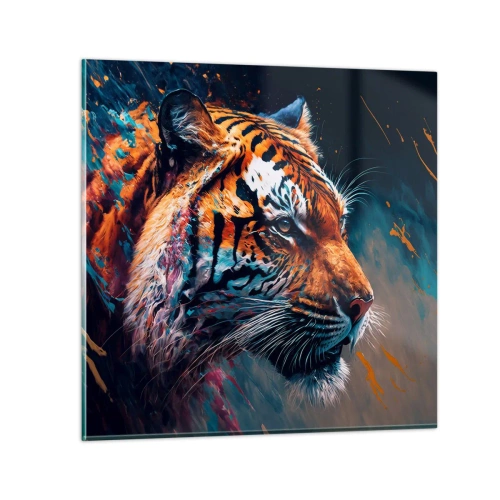 Cuadro sobre vidrio - Impresiones sobre Vidrio - Belleza salvaje - 70x70 cm