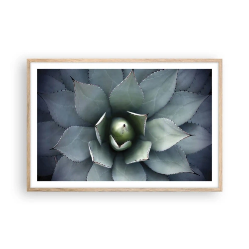 Póster en marco roble claro - Perfección natural - 91x61 cm