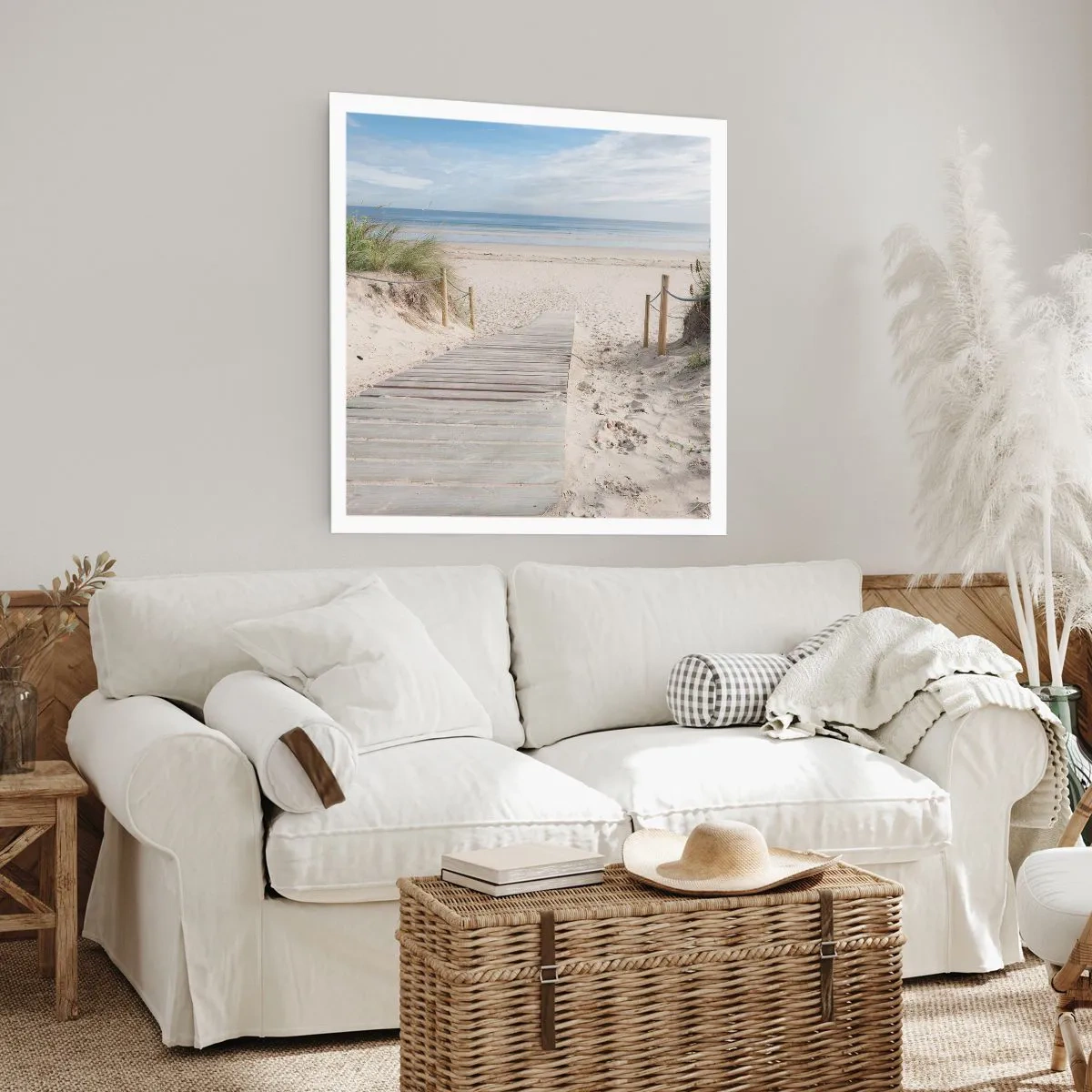 Póster - Hasta el horizonte - 50x50 cm