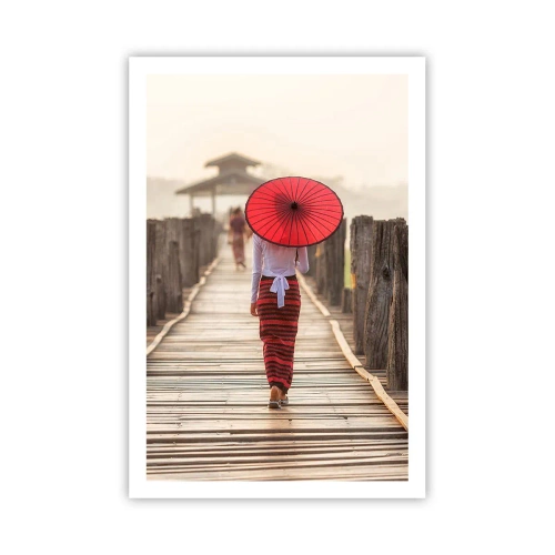 Póster - En un viejo puente - 61x91 cm