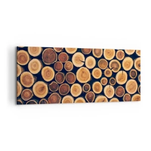 Cuadro sobre lienzo - Impresión de Imagen - ¿Qué edad tengo? - 100x40 cm