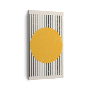 Cuadro sobre lienzo - Impresión de Imagen - El poder de la sencillez - 45x80 cm