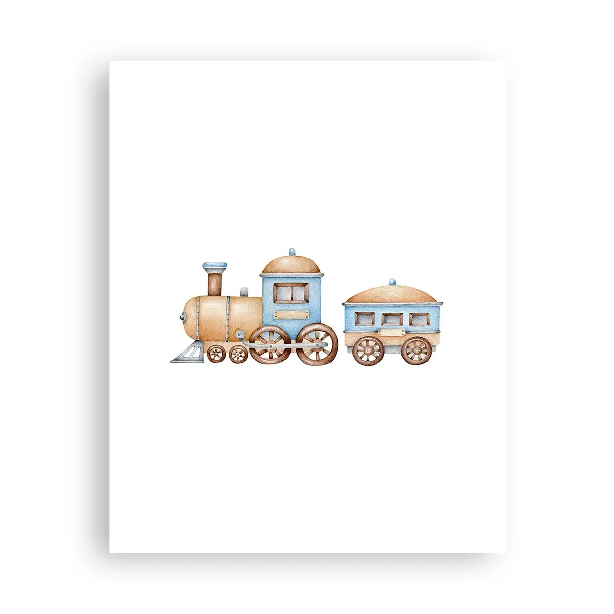 Póster - De pie en la estación... - 40x50 cm