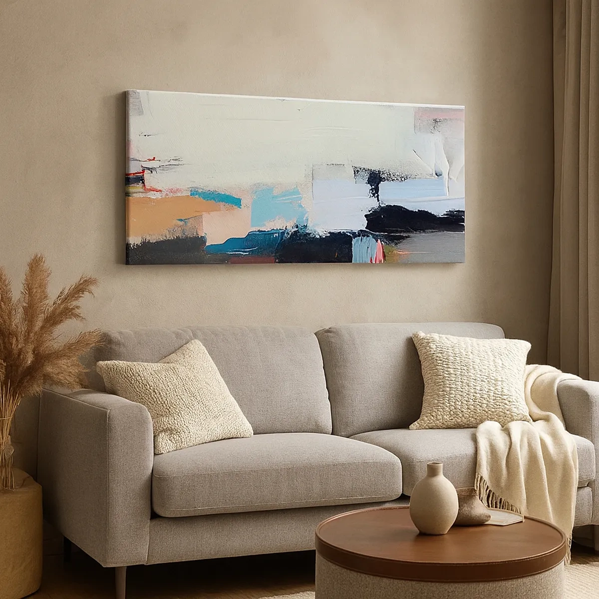 Cuadro sobre lienzo - Impresión de Imagen - ¿Existe un método único? - 30x30 cm