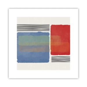 Póster - Espíritu y alma de la geometría - 30x30 cm