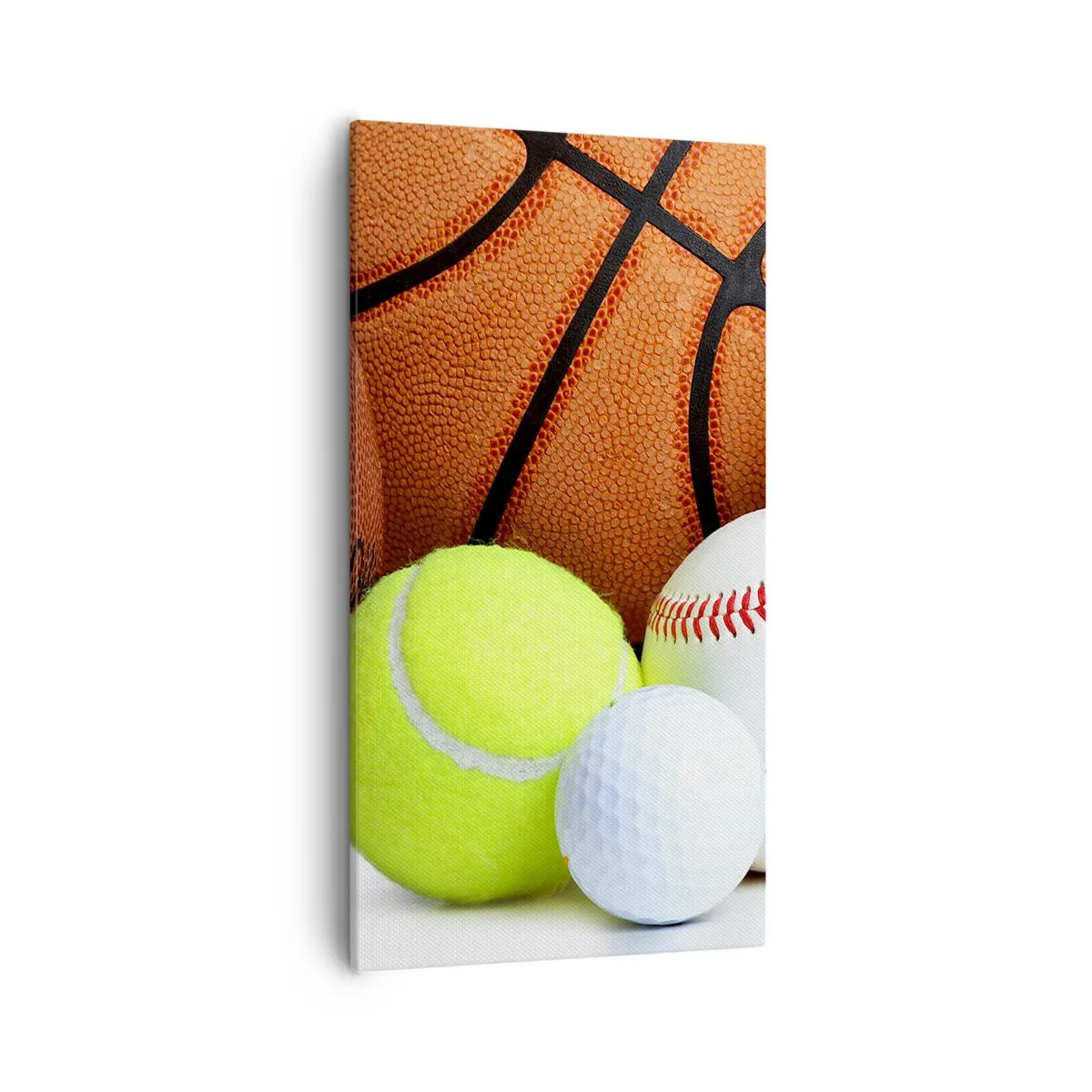 Cuadro sobre lienzo - Impresión de Imagen - Unidos por el deporte - 55x100 cm