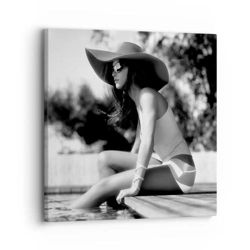 Cuadro sobre lienzo - Impresión de Imagen - Un sueño de verano - 30x30 cm