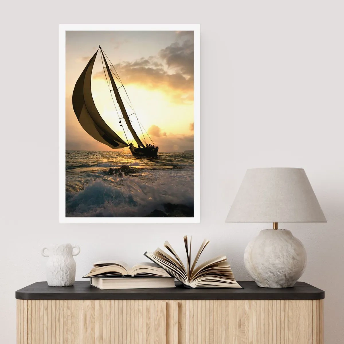 Póster - En contra y a favor del viento - 70x100 cm