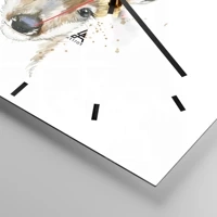 Esfera sin numeración, con rayas