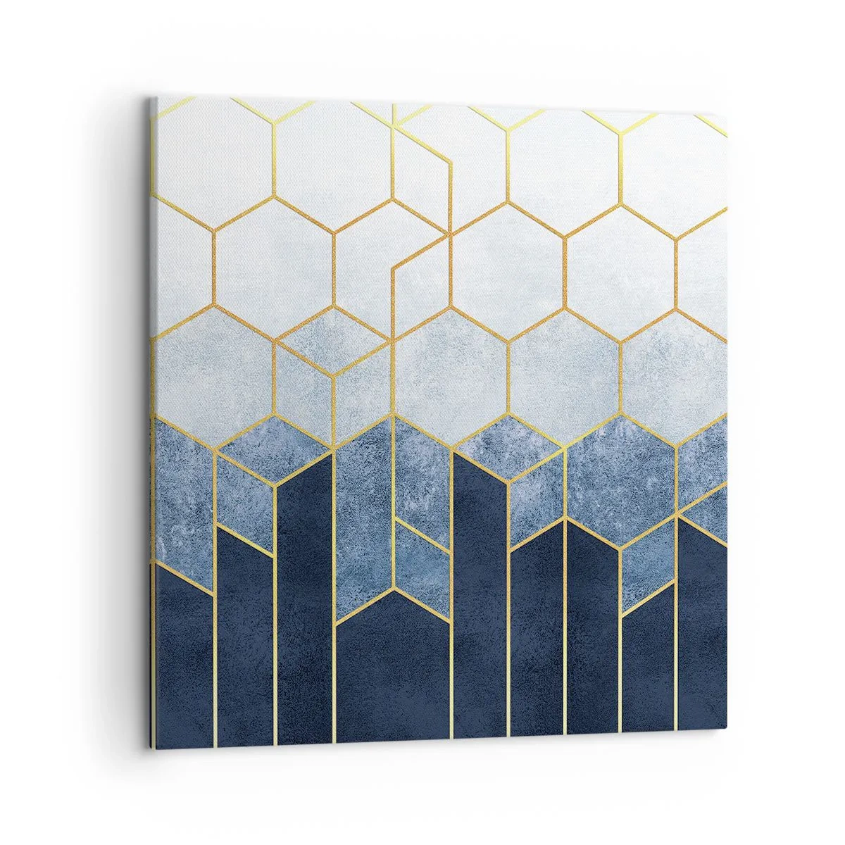 Cuadro sobre lienzo - Impresión de Imagen - Composición rítmica visual - 50x50 cm