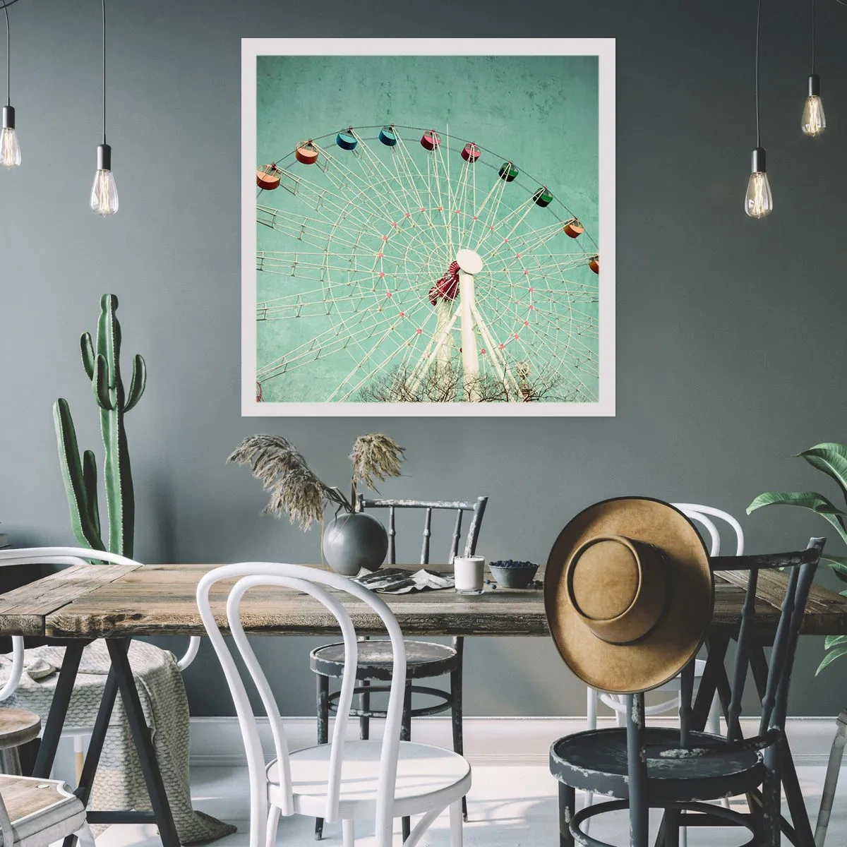 Póster - Te invitamos a jugar - 50x50 cm