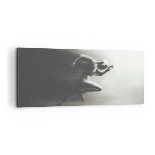 Cuadro sobre lienzo - Impresión de Imagen - Imparable - 100x40 cm