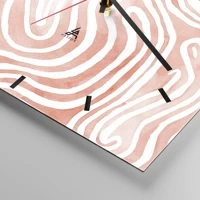 Esfera sin numeración, con rayas